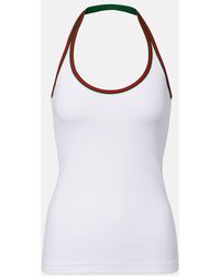 Gucci - Heavy Cotton Rib Tank Top - Lyst