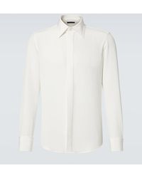 Thom Sweeney - Silk Shirt - Lyst