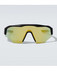 Gucci - Logo Shield Sunglasses - Lyst