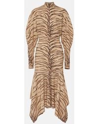 Stella McCartney - Jersey Midi Dress - Lyst