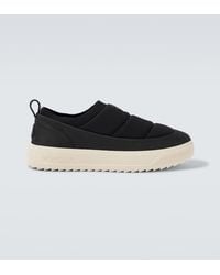 Moncler - Sports Shoes With Logo Patch - Lyst