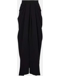 Max Mara - Cady Pleated Maxi Skirt - Lyst