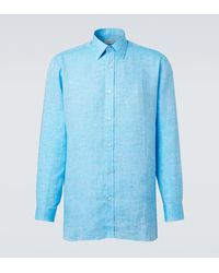 Charvet - Linen Shirt - Lyst