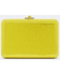 Judith Leiber - Slim Slide Embellished Clutch - Lyst