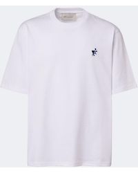 Ami Paris - Ami De Cour Tulipe Cotton Jersey T-Shirt - Lyst