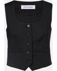 Veronica Beard - Morris Wool Vest - Lyst