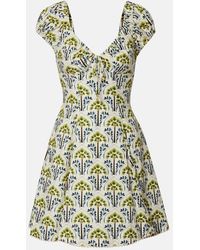 Agua Bendita - Mati Moriche Cotton Poplin Minidress - Lyst