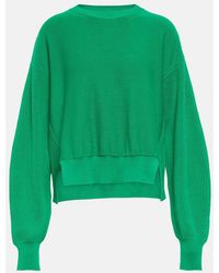 Stella McCartney - Cropped Cotton Sweater - Lyst