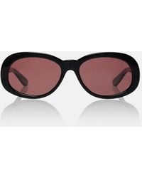Brunello Cucinelli - Claire Monili Oval Sunglasses - Lyst