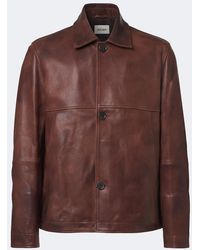 Arma - Steep Leather Jacket - Lyst