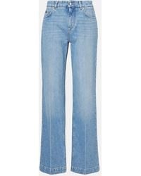 Dolce & Gabbana - High-Rise Wide-Leg Jeans - Lyst