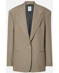 Calvin Klein - Avery Wool-Blend Jacket - Lyst