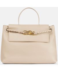 Bottega Veneta - Tote Bag Ciao Ciao Knot Medium Aus Leder - Lyst