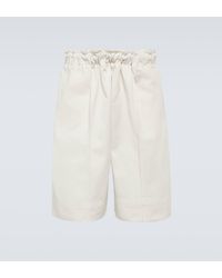 Frankie Shop - Adan Cotton-blend Bermuda Shorts - Lyst