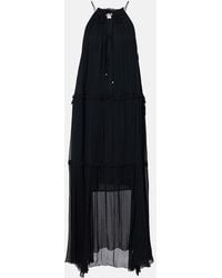 Isabel Marant - Alita Chiffon Midi Dress - Lyst