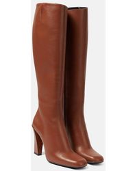 Victoria Beckham - Leather Knee-high Boots - Lyst