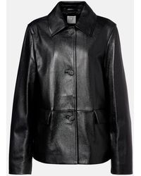 TOTEME - Chaqueta De Piel - Lyst