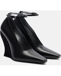 Alaïa - 110 Leather Wedges - Lyst