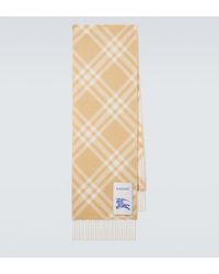 Burberry - Schal Ekd Aus Kaschmir - Lyst