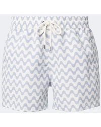 Frescobol Carioca - Rio Printed Swim Trunks - Lyst