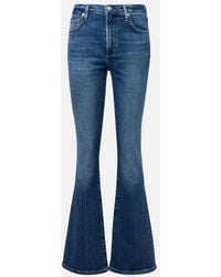 Citizens of Humanity - High-Rise Flared Jeans Lilah 325 - Lyst