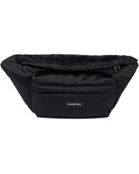 balenciaga belt bag black