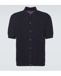 Ralph Lauren - Chevron Cotton Polo Shirt - Lyst