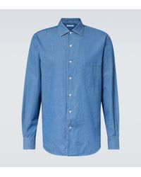 Loro Piana - Camisa Andre De Denim - Lyst