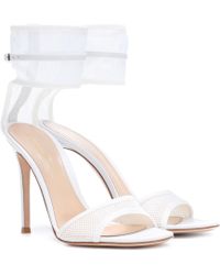 Gianvito Rossi Erin Sandals - White