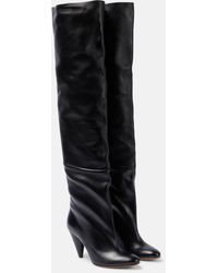 Proenza Schouler - Cone Leather Over-the-knee Boots - Lyst
