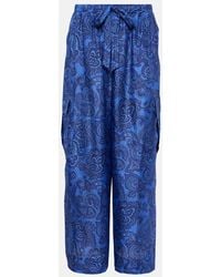 Zimmermann - Pantaloni Ottie A Gamba Larga - Lyst