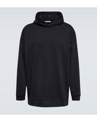 The Row - Essoni Cotton Jersey Hoodie - Lyst