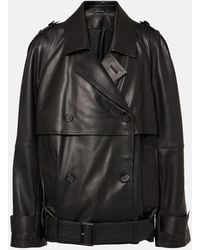 TOTEME - Chaqueta De Piel Oversized - Lyst