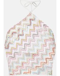 Missoni - Zigzag Lame Top - Lyst