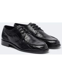 The Row - Nino Leather Derby Shoes - Lyst
