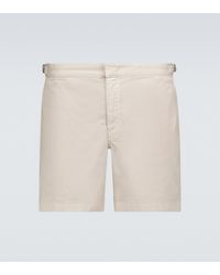 Orlebar Brown Bulldog Cotton Twill Swim Shorts - Multicolour