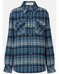 God's True Cashmere - Checked Cashmere Shirt - Lyst
