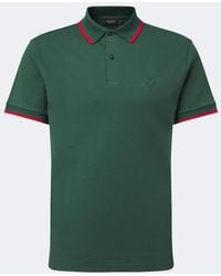Gucci - Cotton-Blend Pique Polo Shirt - Lyst
