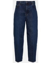 Totême - Mid-rise Tapered Jeans - Lyst