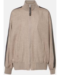 Loewe - Trainingsjacke Anagram Aus Wolle Und Kaschmir - Lyst