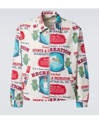 Bode - Enrichment Printed Cotton Jacket - Lyst