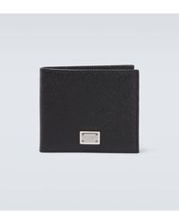 Dolce & Gabbana - Logo Bi-fold Leather Wallet - Lyst