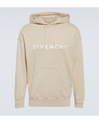 Givenchy - Archetype Logo Cotton Jersey Hoodie - Lyst