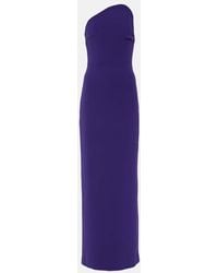 Solace London - Robe Eve Aus Crepe - Lyst