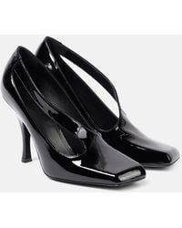 KHAITE - Eva 100 Cutout Patent Leather Pumps - Lyst