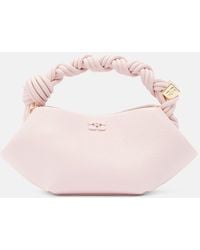 Ganni - Bou Mini Top-Handle Bag - Lyst