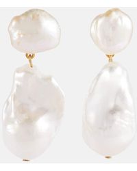 Jennifer Behr - Orecchini pendenti Moira con perle d'acqua dolce - Lyst