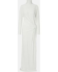 Courreges - Jersey Maxi Dress - Lyst