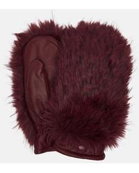 Goldbergh - Hill Leather Mittens - Lyst