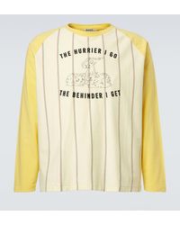 Bode - Summertime Cotton Jersey T-Shirt - Lyst